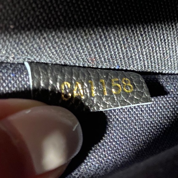 *SOLD*Louis Vuitton Pallas Clutch Noir - Picture 13 of 13